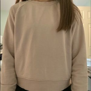 ✨Blush pink H and M crew neck sweatshirt✨